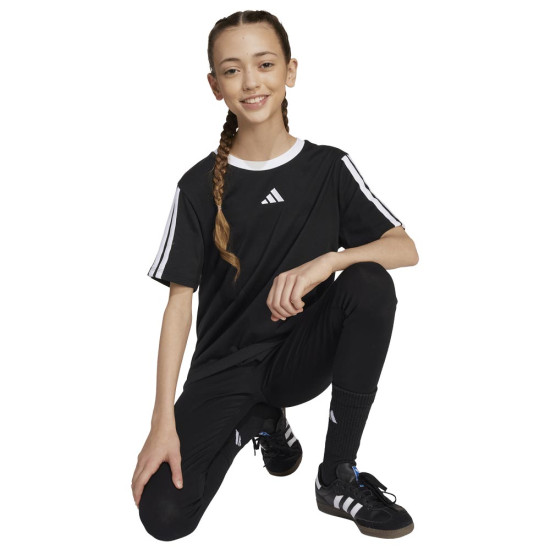 Adidas Παιδική κοντομάνικη μπλούζα Essentials 3-Stripes Boyfriend Tee